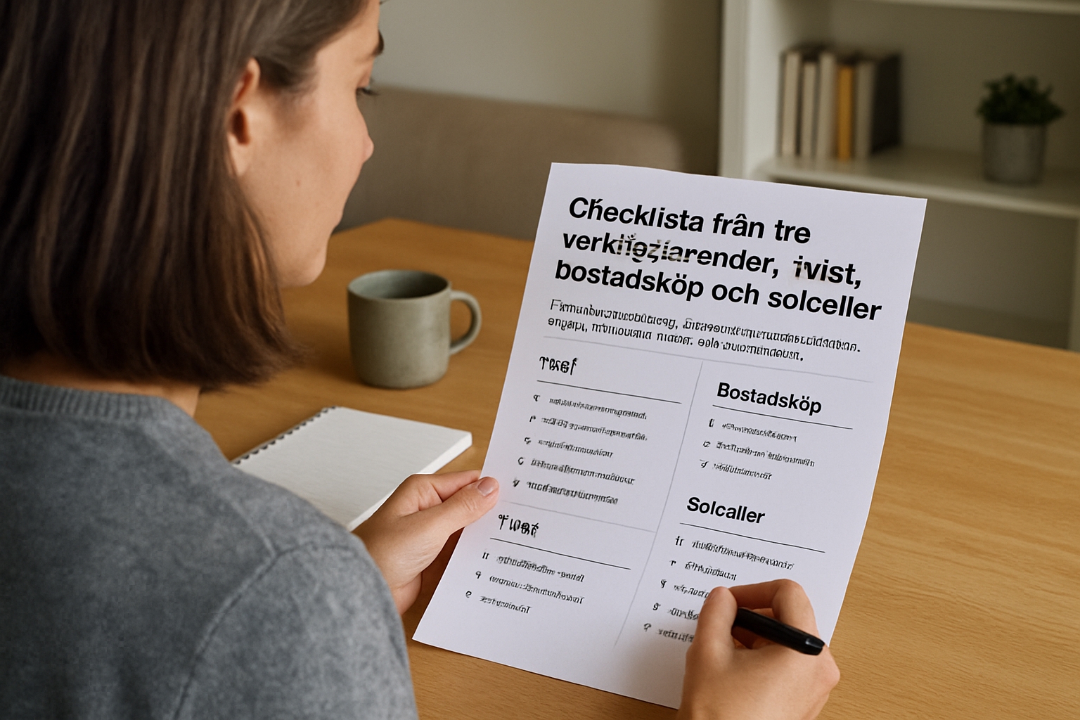 Checklista från tre verkliga ärenden: tvist, bostadsköp och solceller